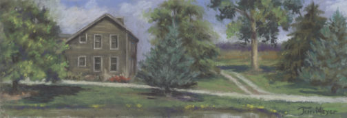 Farm Landscape painting by Ohio Artist Terri Meyer