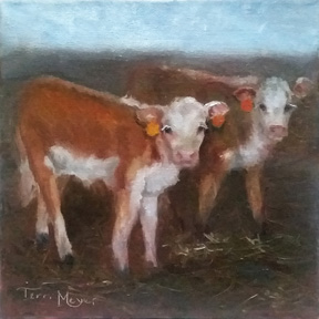 Calf Painting