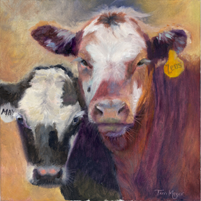 Top rated Cow Art by Terri Meyer