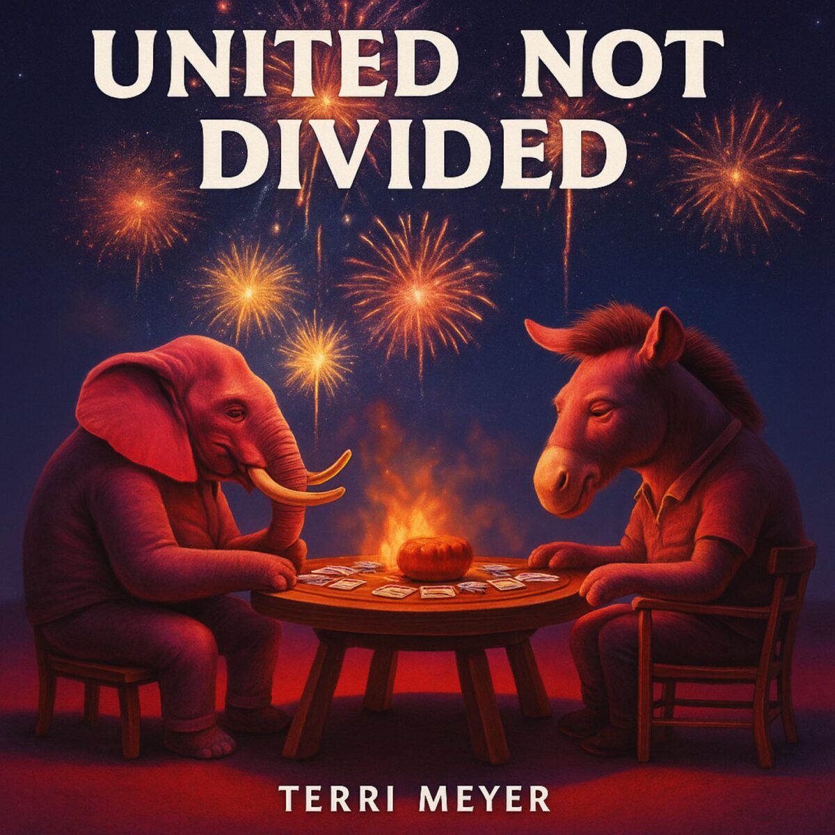 United Not Divided Song Cover Art by Terri Meyer